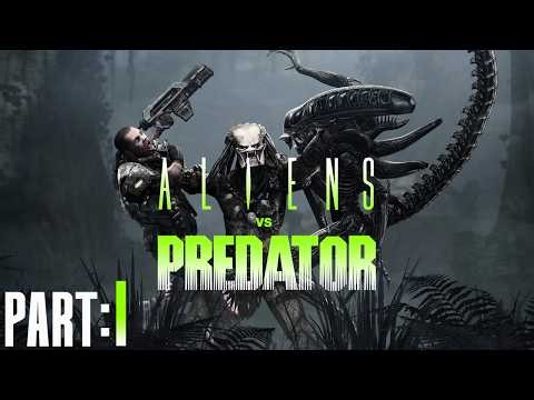 My first exposure to xenomorphs --- Alien Vs Predator --- Part: 1