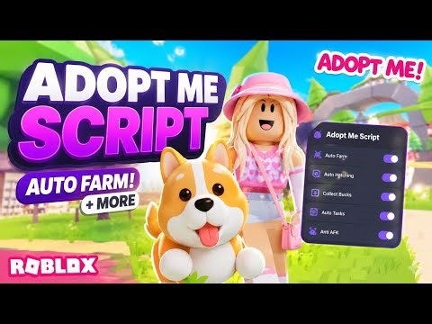 Adopt Me Auto Farm Script 2026 - Hack GUI - Roblox Executor Byfron Bypass PC