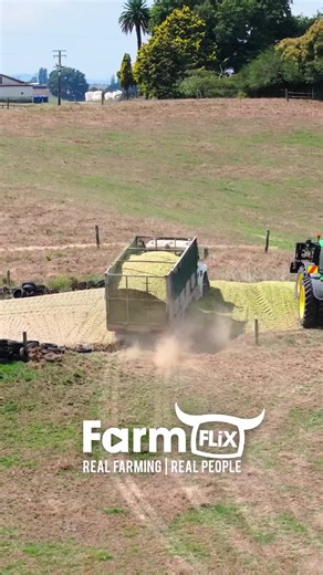 Funny Farming Fail: Why Did He Drive the Truck Onto the Pit? 🤣