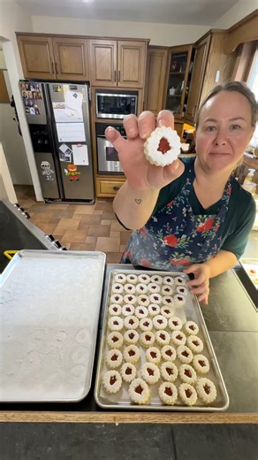 Buttery shortbread. Sweet jam. A dusting of powdered sugar. The holiday cookie that never disappoints 🎄🍪 Raspberry or strawberry filling? #BakedByTheLake #LinzerCookies #HolidayBaking #ChristmasCookies #FestiveTreats #CookieBaker #MicroBakery | Baked By The Lake