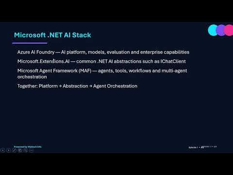 Agentic AI with .NET | From Chatbots to Autonomous AI Agents | Episode 1