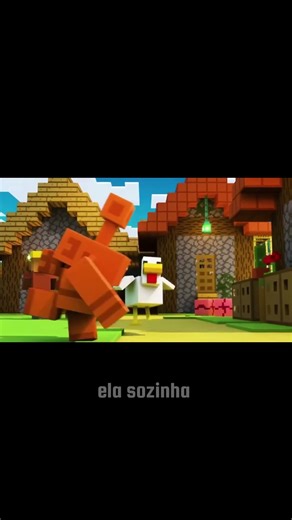 Minecraft Galinha Solitária #survival #survivalcominscritos #minecraft #ia