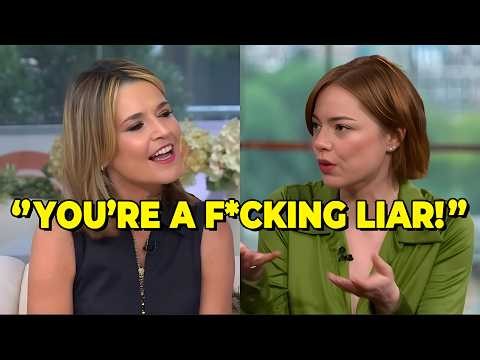 Emma Stone Kicked Off Today Show After Heated Confrontation With Savannah Guthrie