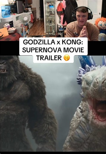 GODZILLA x KONG: SUPERNOVA MOVIE TRAILER 🫢 #godzilla #kong #supernova #viral #trending
