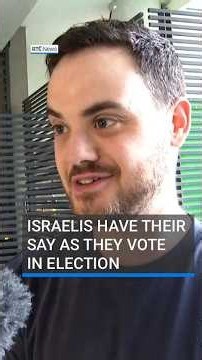 Israelis have their say as they vote in election | #RTENews #israel