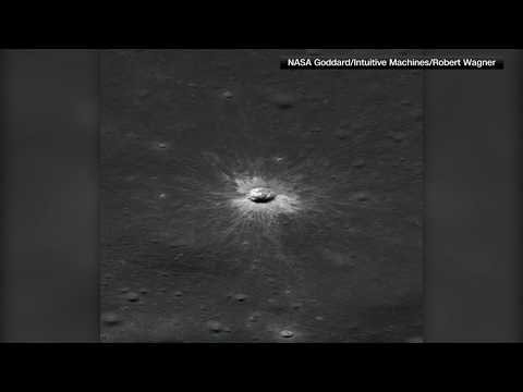 NASA images reveal new Moon crater from possible asteroid impact
