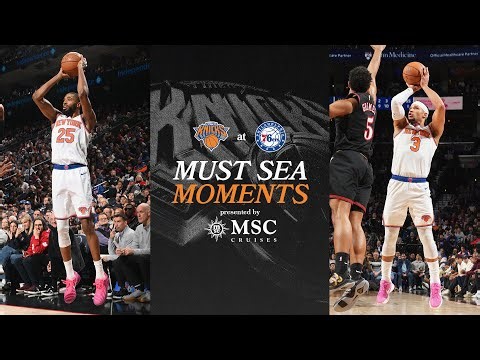 Knicks Defeat Philadelphia 76ers on the road | January 24th, 2026