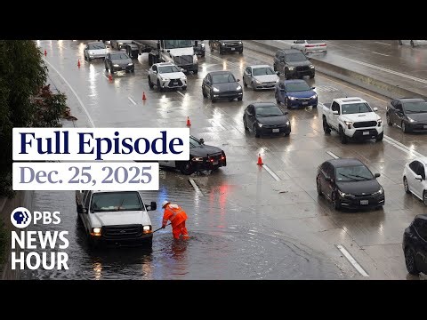 PBS News Hour live episode, Dec. 25, 2025