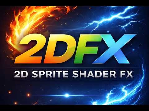 2DFX Sprite Shader FX Showcase - Unity 2D Shader Effects Package