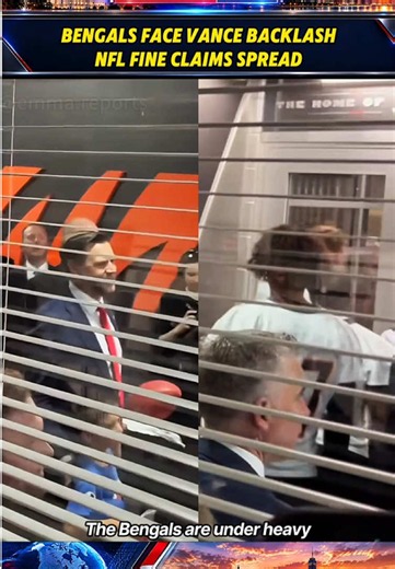 JD Vance visited the Bengals, but several players walked right past him. Disrespect or overreaction? #CincinnatiBengals #JDVance #NFL #JoeBurrow #sportspolitics