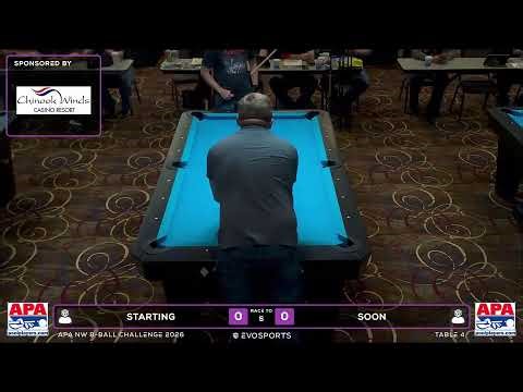 APA NW 8-BALL CHALLENGE 2026 - Apr 19 - TABLE 4 | EvoSports