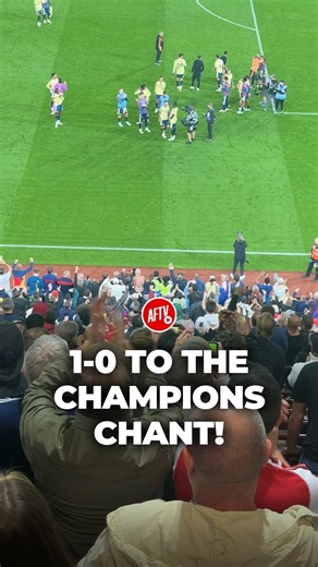 1-0 To The Champions Chant! 🤩