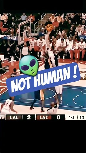 STRONGEST ALIEN DUNKS IN NBA HISTORY 👽💥 #dunk