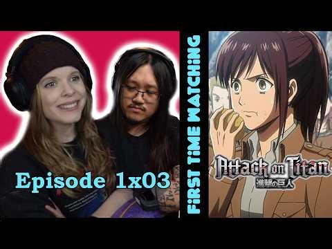 Attack on Titan S1E03 進撃の巨人 | Canadian First Time Watching | Anime Reaction | Review | Commentary
