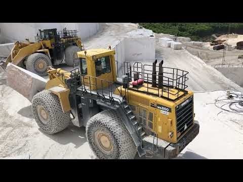 Inside Europe’s Biggest Marble Quarry with Komatsu Giants