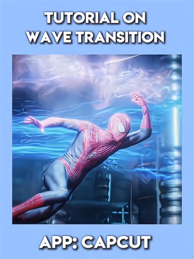 Wave Transition Tutorial 🌊 Smooth CapCut Edit |