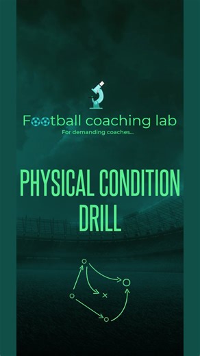 Football Coaching Lab | Petros Dimopoulos on Instagram: "✅New Physical Condition drill with Technique & Coordination!🧠 🎁Check the link in our profile bio and get our eBooks with more exclusive drills ready for your training session!📈 #training #football #coach #soccer #physicalcondition"
