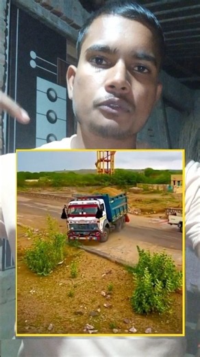 दिमाग वाले ट्रक ड्रिवर् की समझदारी 😯 #truck #driver #trucks #heavydriver #ideas #automobile #shorts