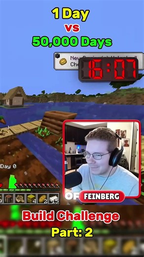Mr Beast 1 Day vs 50,000 Days Build Challenge Part: 2