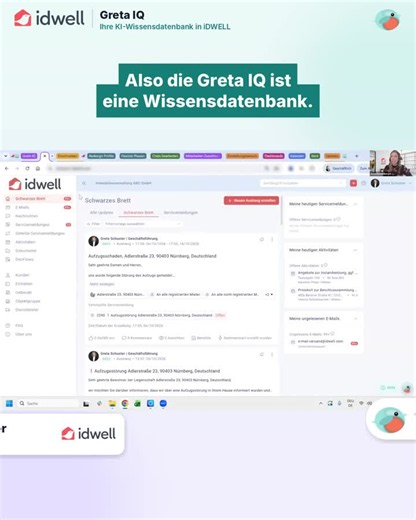 #idwell #gretaiq #hausverwaltung #immobilienverwaltung #ki #produktentwicklung #proptech | Anna-Katharina Matzenberger