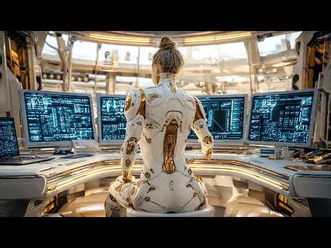 ✨The City Of Gold: A Cinematic Journey into a Utopian Future - Relaxing Futuristic Ambience 8K