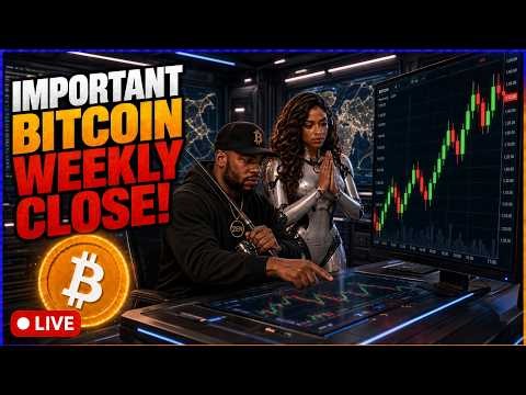 Important Bitcoin Weekly Close! Live Trading & TA