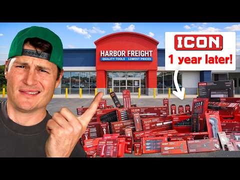 We Bought Every Icon Tool at Harbor Freight (1 year later)