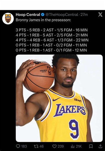 #bronny #lebron #lakers #nba #viral @PropGPT: AI Props Analysis | bronny james