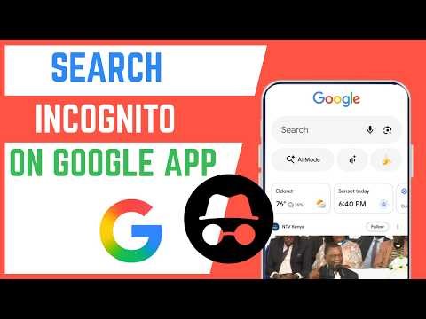 How To Search Incognito On Google App