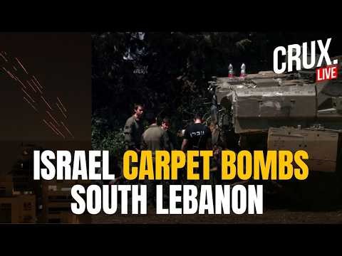 LIVE | '70 Targets in One Minute' IDF Carpet Bombs 'Hezbollah Sites' | Israel-Lebanon Ceasefire