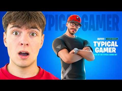 Clix's FIRST TIME using Typical Gamer Icon skin! (EARLY ACCESS)