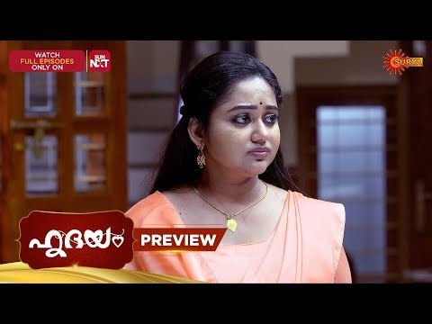 Hridhayam - Preview | 02 Jan 2026 | Malayalam Serial | Surya TV