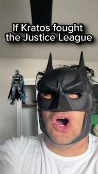 If Kratos fought the Justice League #kratos #batman #comics #dc