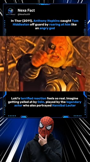 Anthony Hopkins Scared Tom Hiddleston for Real #Marvel