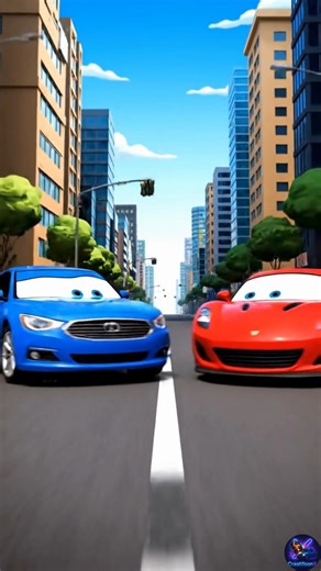 CrashToonX on Instagram: "Crash Art Explosion! 🚗💥 Witness a vivid sedan vs sports car collision in 5‑second cartoon action—rubber bending, sparks flying, motion blur. Drop a comment, share the thrill, save for later. #SedanVsSportsCarCollision #CarCrashAnimation #CartoonImpact #Sparks #MotionBlur"