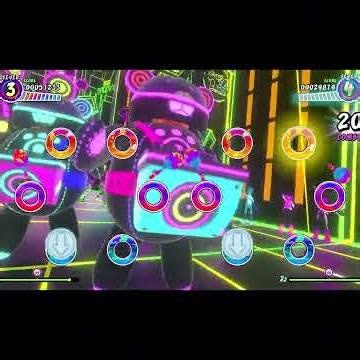 🎉挑戰 Samba de Amigo：歡樂搖搖派對 的 舞動-特殊關01這首 Hertz Box Music 後面加速真的變態，Joy-Con 甩到沒感覺了還要接最後CLEAR!跳出來的瞬間成就感爆棚