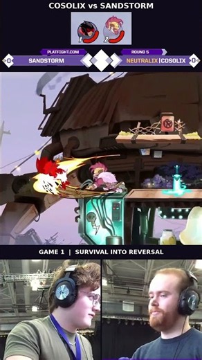 INSANE Reversal From Sandstom vs Cosolix #brawlhalla