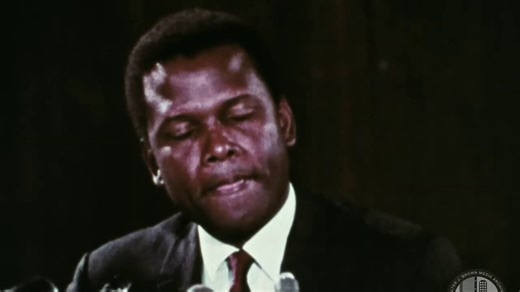 An incredible interview from 1968, SIDNEY POITIER rips into journalists after only being asked questions surrounding race.