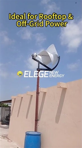 1.5m/s Low Wind Start Vertical Axis Wind Turbine