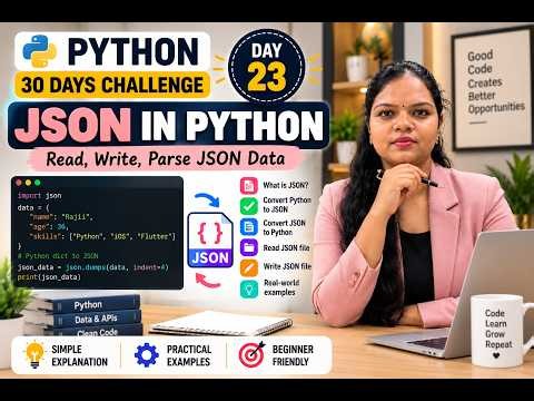JSON in Python Explained | Day 23