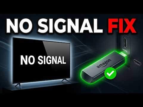 Amazon Firestick Not Working No Signal (Fix It Fast)