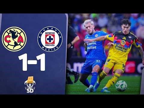 ✅ AMERICA 1 CRUZ AZUL 1 🏆 RESUMEN LIGA MX CLAUSURA 2026