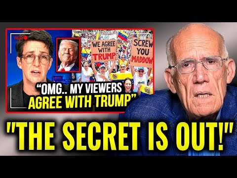 Rachel Maddow SPIRALS LIVE ON AIR as she Realizes her Viewers Actually Agree with Trump