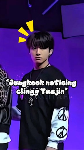 Jungkook can’t hide his jealousy for Taehyung 👀❗️ #shorts #taekook #vkook