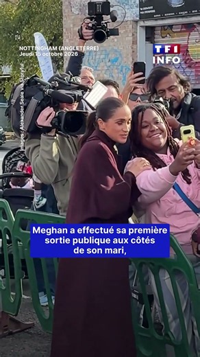 🔴 Harry et Meghan font leur première sortie publique depuis leur retour au Royaume-Uni｜TF1 INFO
