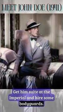 A Message That Shook America 📣 | Meet John Doe (1941)