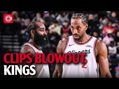 Clippers DOMINATE Kings by 41 😤 | 5 Straight Wins