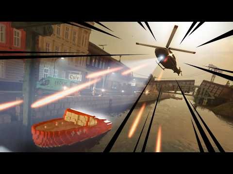 We're getting chased down in Teardown!