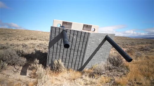 Watch What Happens When 52,000 LB Outhouse Fell Off A Truck