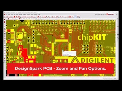 Mastering Zoom and Pan in DesignSpark PCB